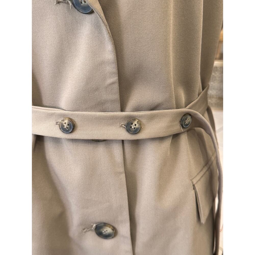 New TOPSHOP Nordstrom Women's Tan Three Button Belted Blazer Size 8 Perfect! - Picture 4 of 10